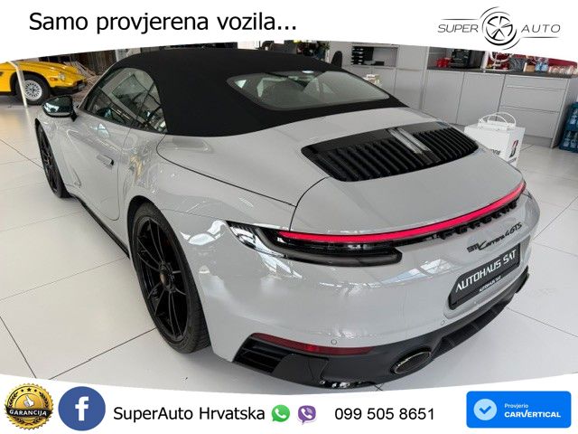Porsche 911 Carrera 4 GTS Cabriolet 3.0 (480 KS) PDK LED+GR SJED+ACC