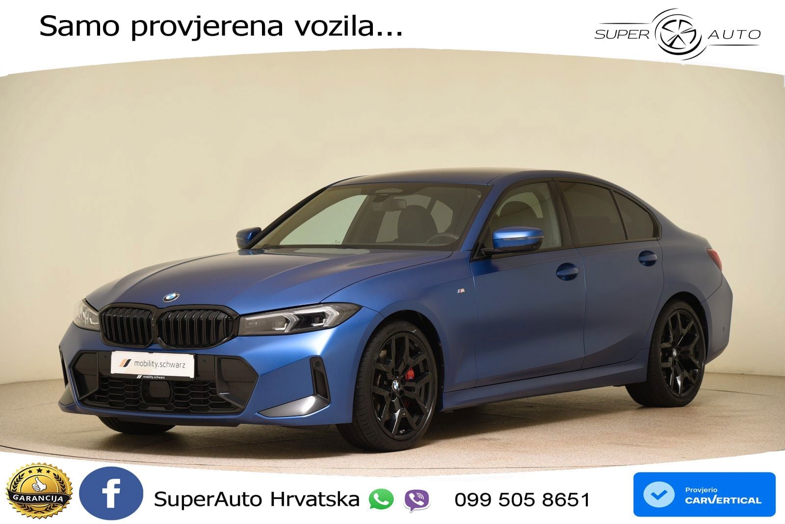BMW 320d (190 KS) xDrive Steptronic M Sport LED+GR SJED+ACC