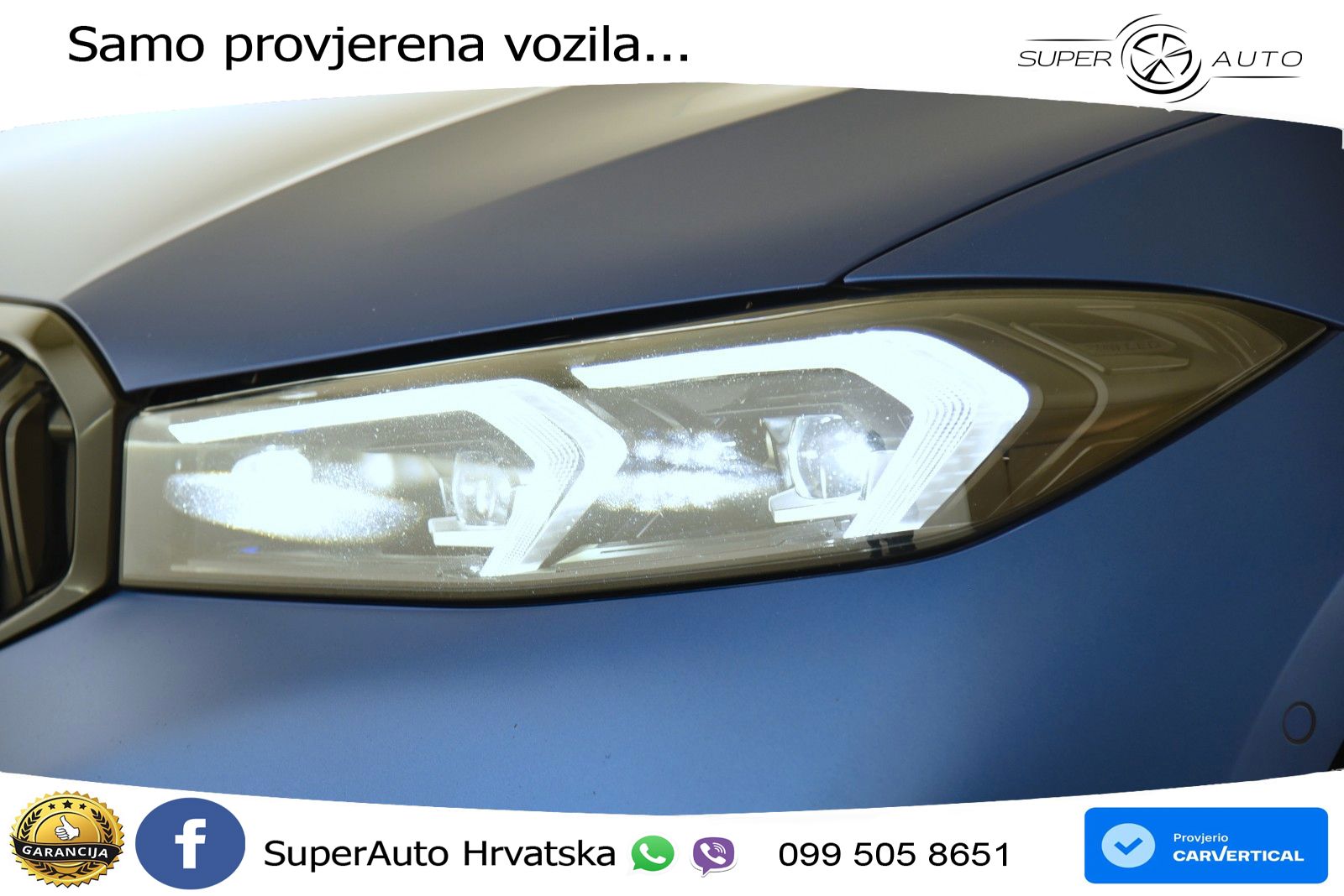 BMW 320d (190 KS) xDrive Steptronic M Sport LED+GR SJED+ACC