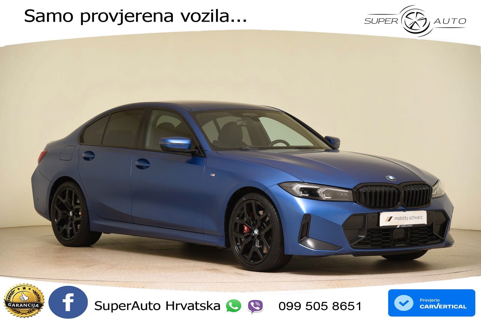 BMW 320d (190 KS) xDrive Steptronic M Sport LED+GR SJED+ACC