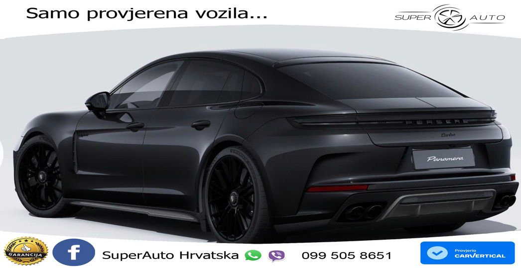 Porsche Panamera Turbo 4.0 V8 (680 KS) E-Hybrid PDK ACC+HEAD+4xGR SJED+360+PANO