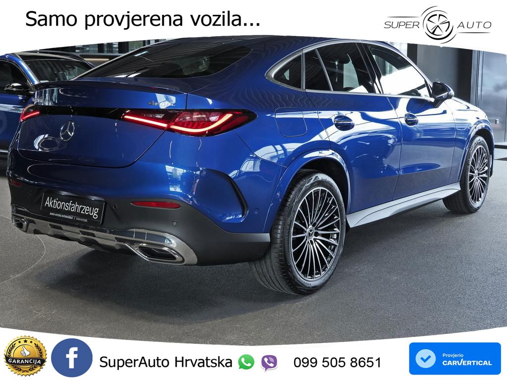 Mercedes GLC Coupe 220d (197 KS) 4MATIC 9G-TRONIC AMG ACC+GR SJED+360+PANO