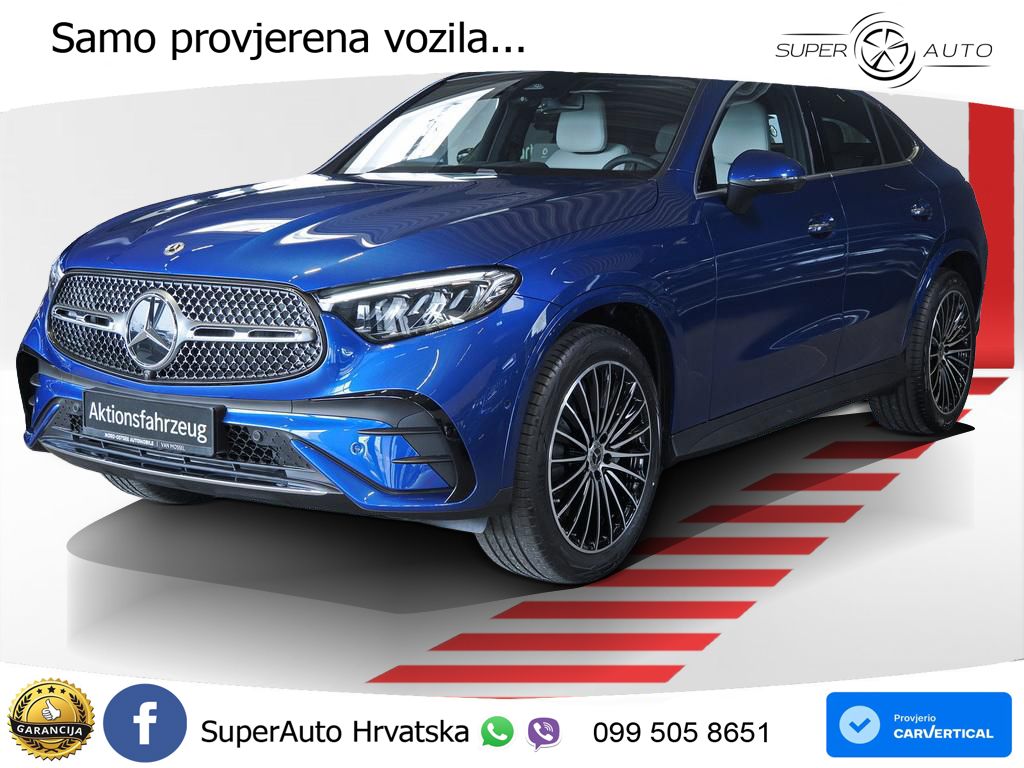 Mercedes GLC Coupe 220d (197 KS) 4MATIC 9G-TRONIC AMG ACC+GR SJED+360+PANO