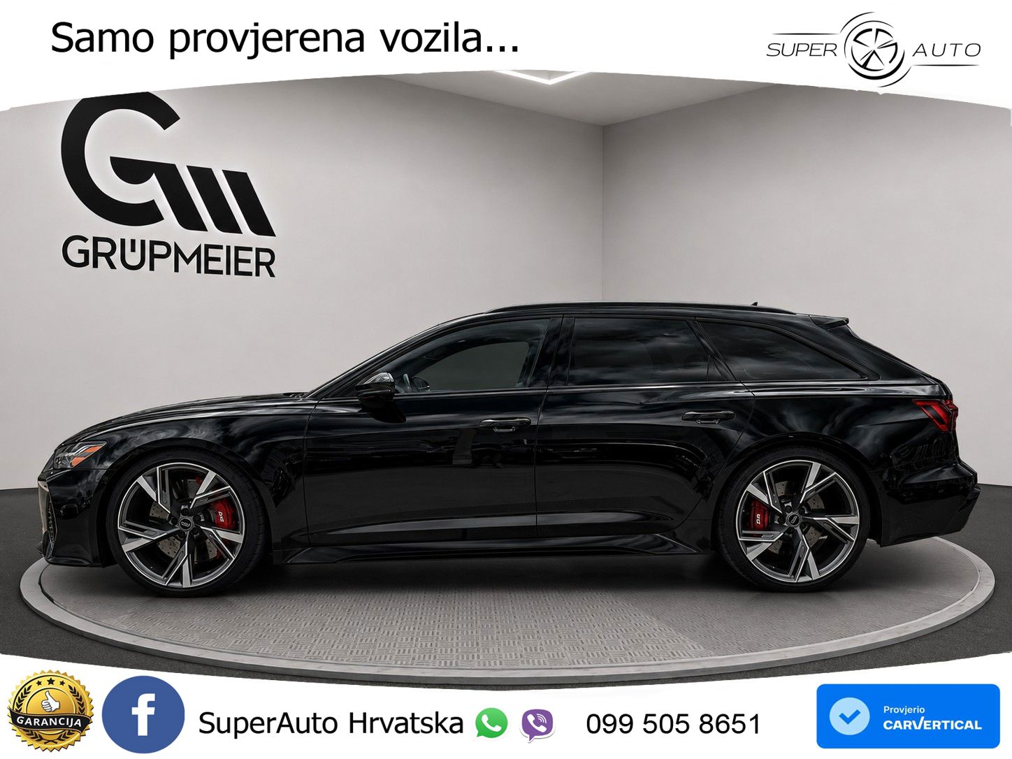 Audi RS6 Avant 4.0 TFSI V8 (600 KS) quattro Tiptronic LED+GR SJED+ACC