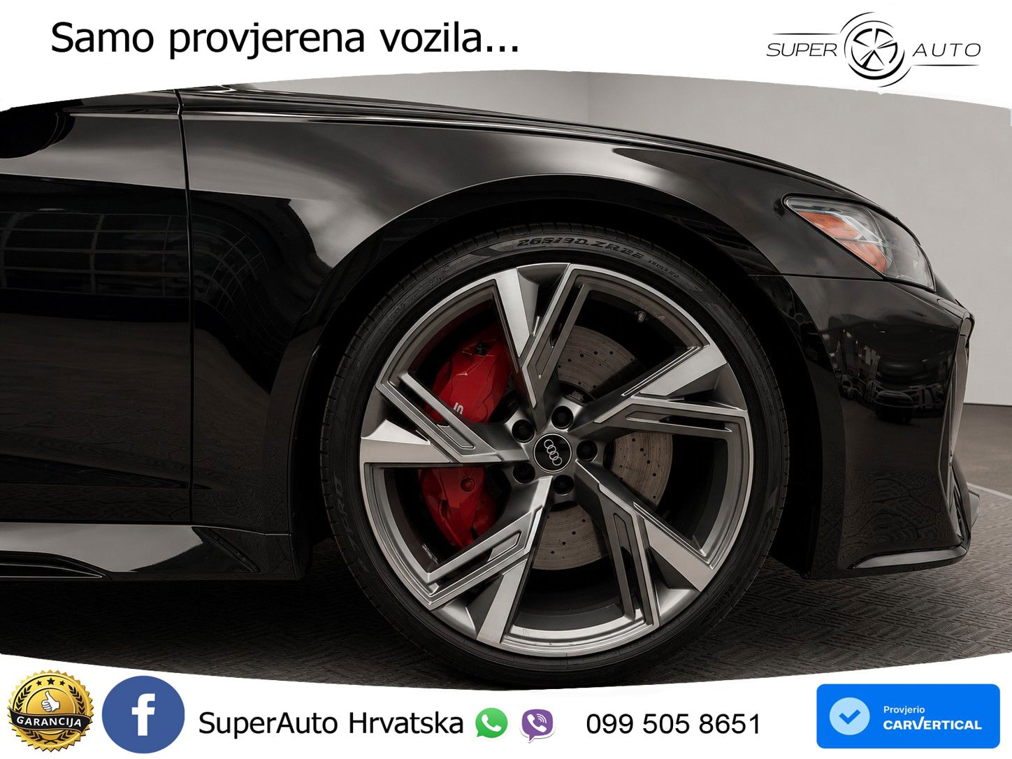 Audi RS6 Avant 4.0 TFSI V8 (600 KS) quattro Tiptronic LED+GR SJED+ACC