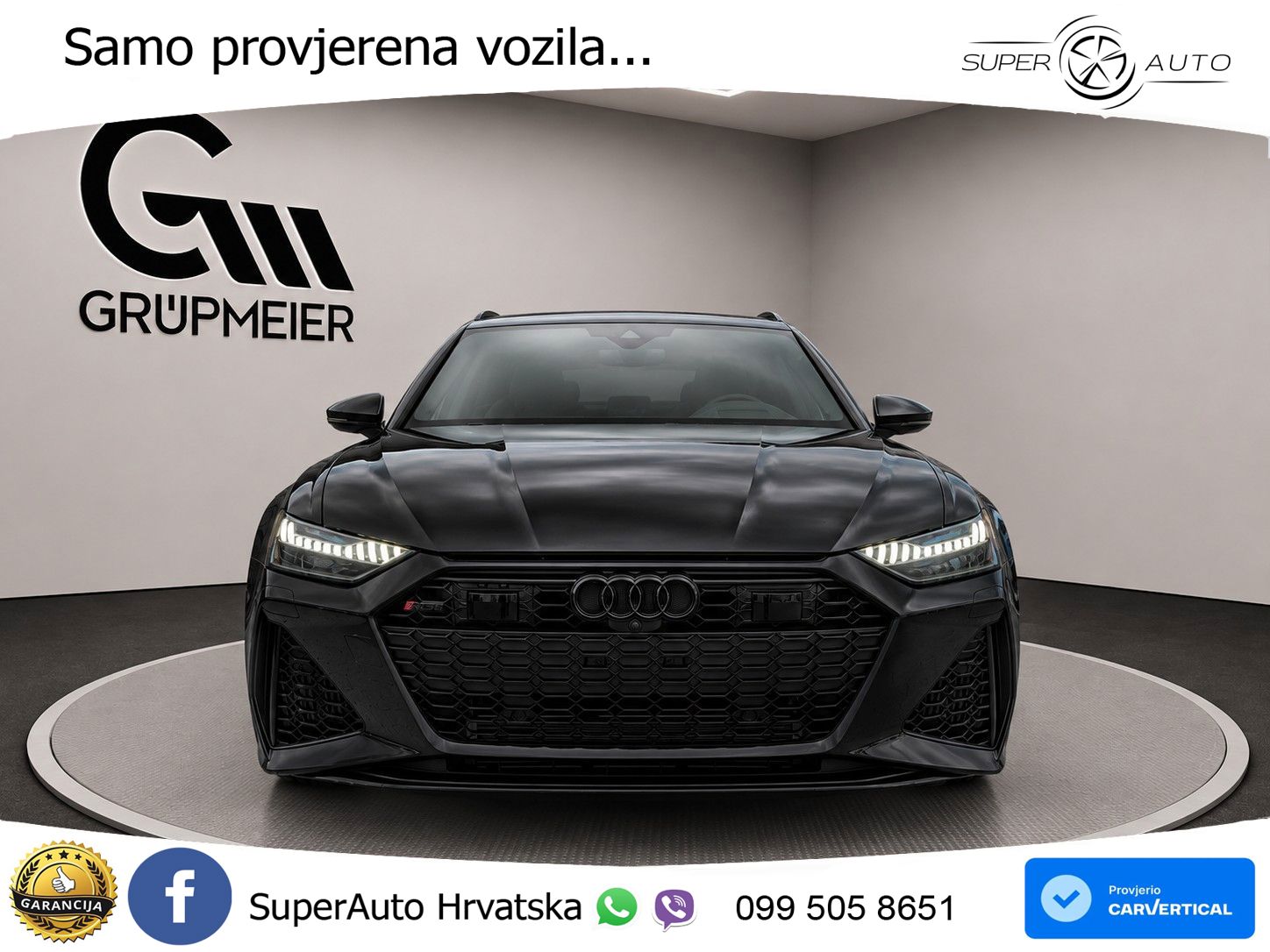 Audi RS6 Avant 4.0 TFSI V8 (600 KS) quattro Tiptronic LED+GR SJED+ACC
