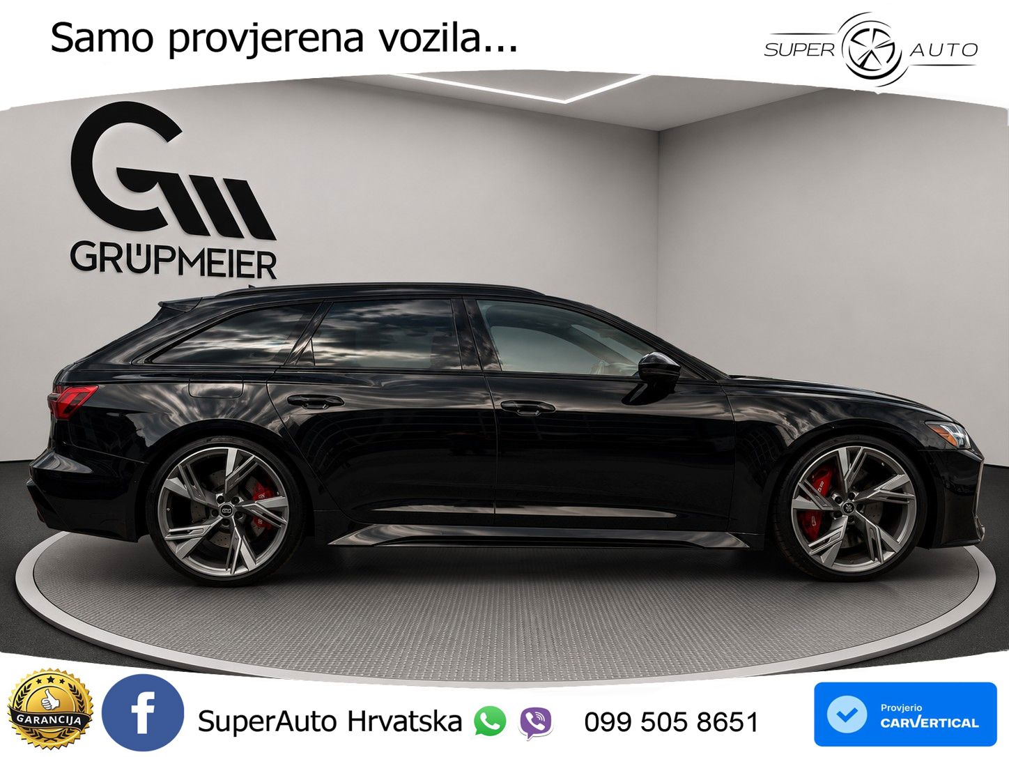 Audi RS6 Avant 4.0 TFSI V8 (600 KS) quattro Tiptronic LED+GR SJED+ACC