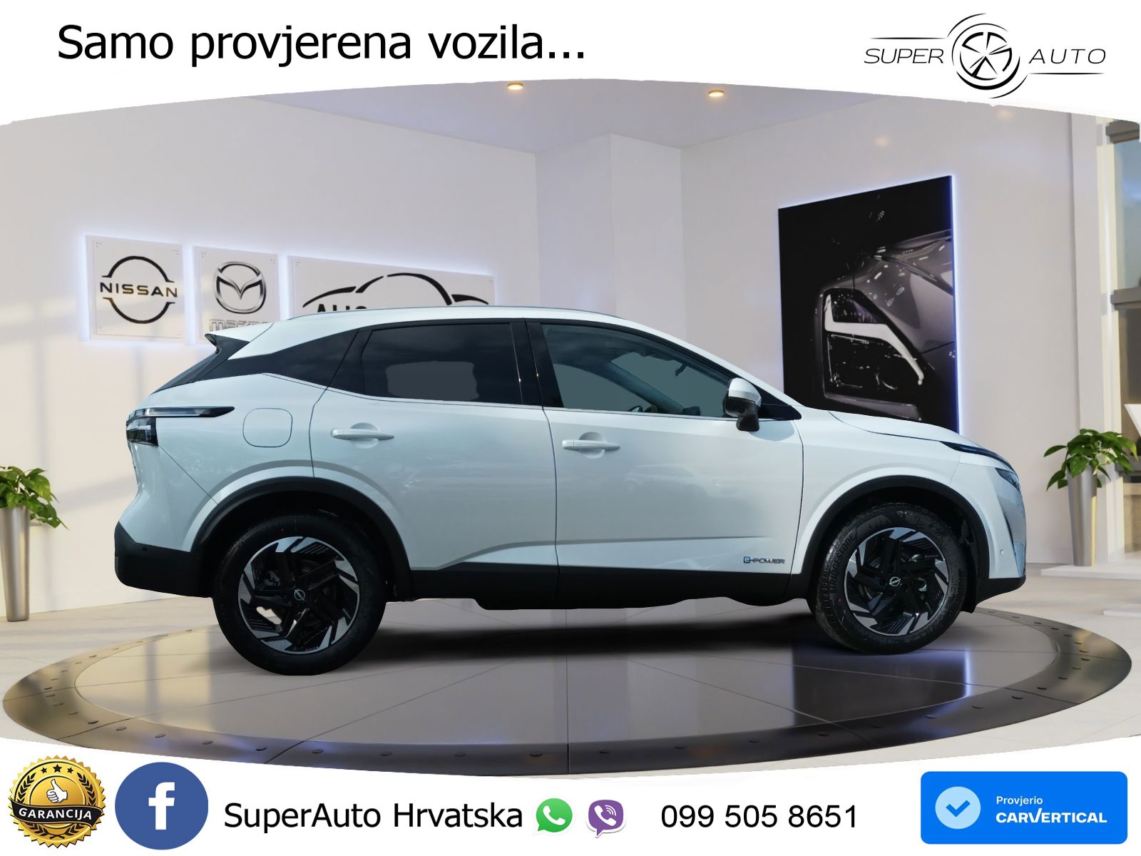 Nissan Qashqai e-POWER 1.5 VC-T (190 KS) Automatic N-Connecta LED+ACC