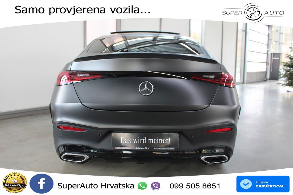 Mercedes GLC Coupe 450d (367 KS) 4MATIC 9G-TRONIC AMG ACC+HEAD+GR SJED+360+PANO