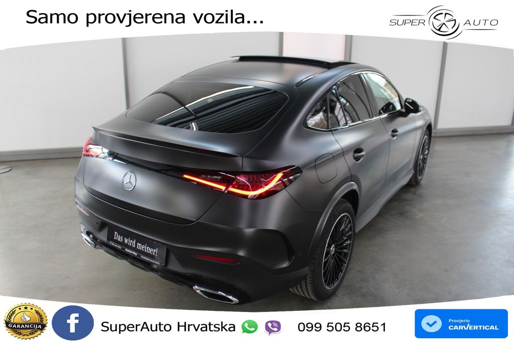 Mercedes GLC Coupe 450d (367 KS) 4MATIC 9G-TRONIC AMG ACC+HEAD+GR SJED+360+PANO