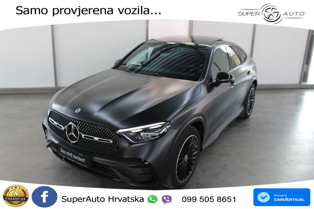 Mercedes GLC Coupe 450d (367 KS) 4MATIC 9G-TRONIC AMG ACC+HEAD+GR SJED+360+PANO