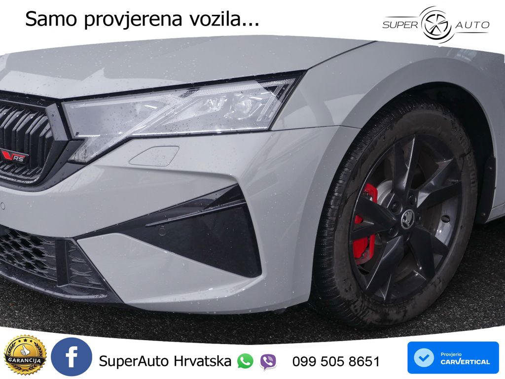 Škoda Octavia Combi RS 2.0 TSI (265 KS) DSG MATRIX+GR SJED+KAM