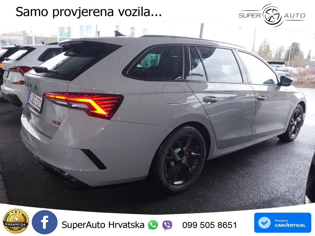 Škoda Octavia Combi RS 2.0 TSI (265 KS) DSG MATRIX+GR SJED+KAM