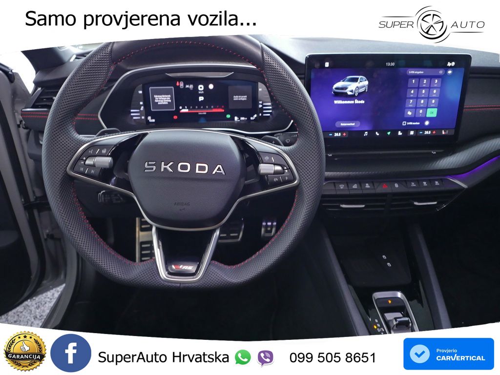 Škoda Octavia Combi RS 2.0 TSI (265 KS) DSG MATRIX+GR SJED+KAM