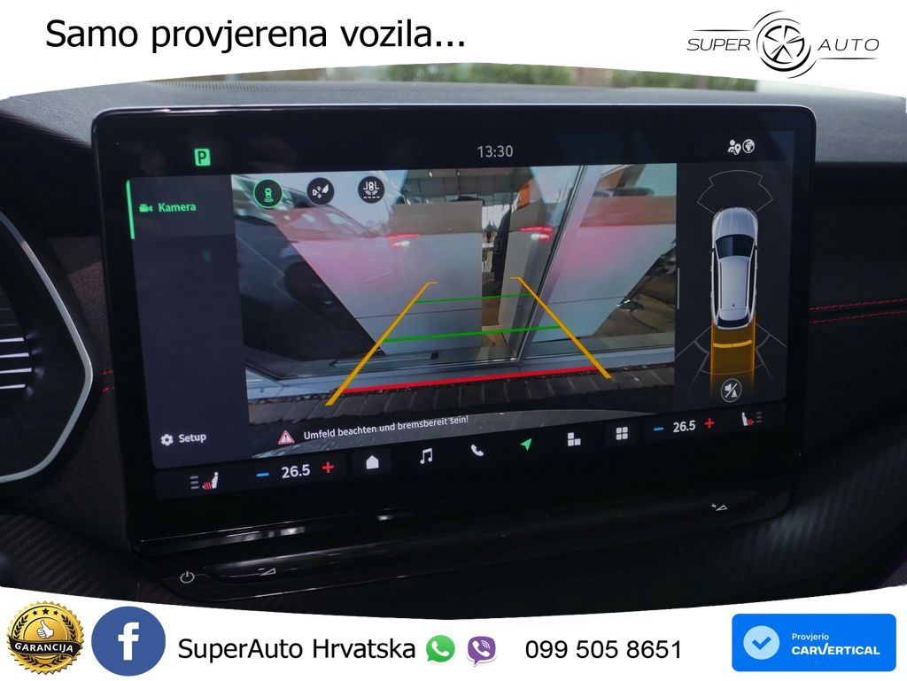 Škoda Octavia Combi RS 2.0 TSI (265 KS) DSG MATRIX+GR SJED+KAM