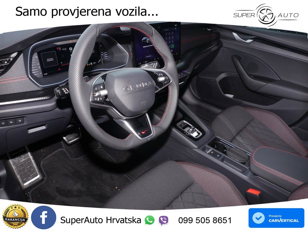 Škoda Octavia Combi RS 2.0 TSI (265 KS) DSG MATRIX+GR SJED+KAM