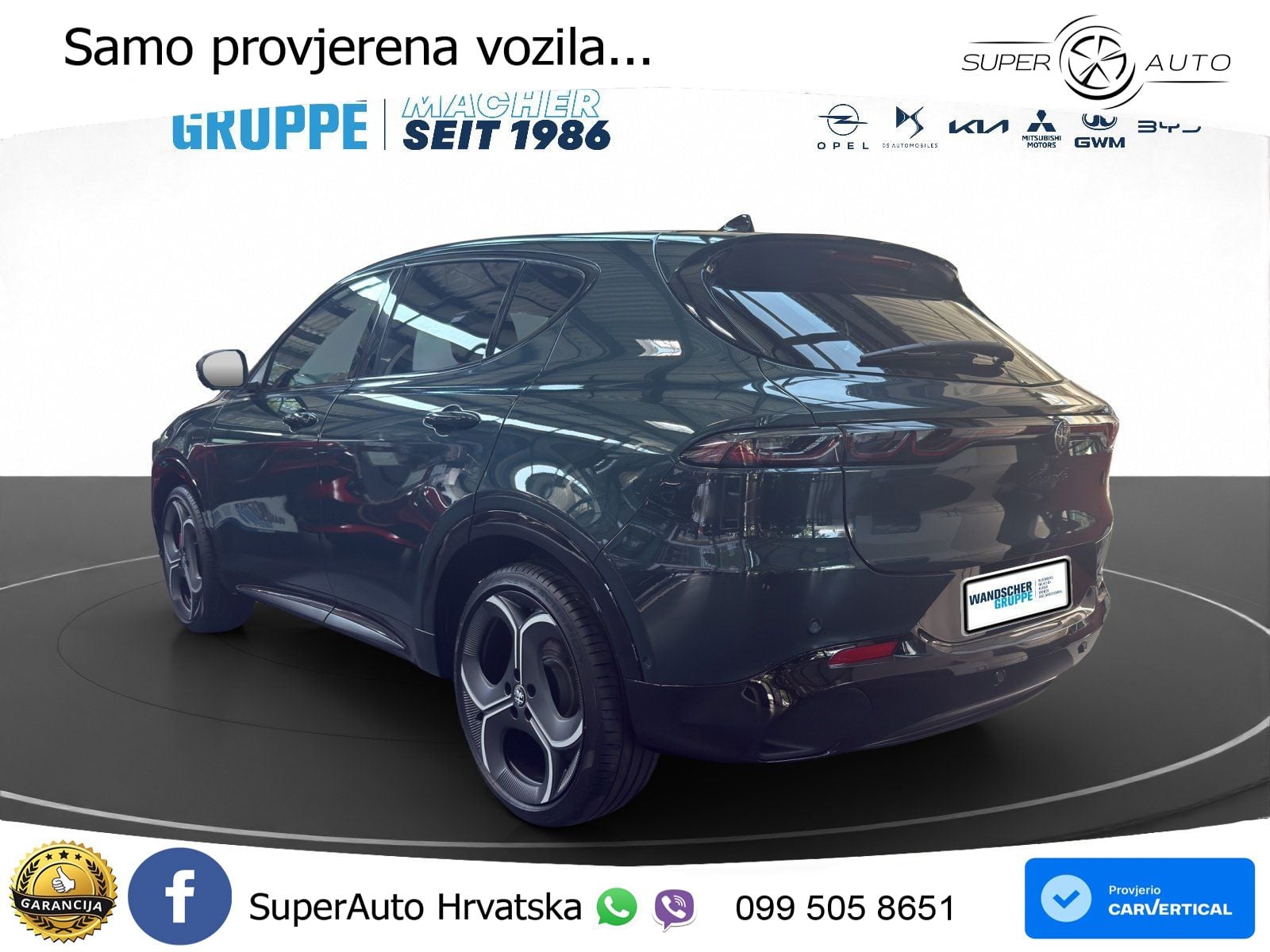 Alfa Romeo Tonale 1.5 VGT (174 KS) Hybrid TCT LED+GR SJED+ACC