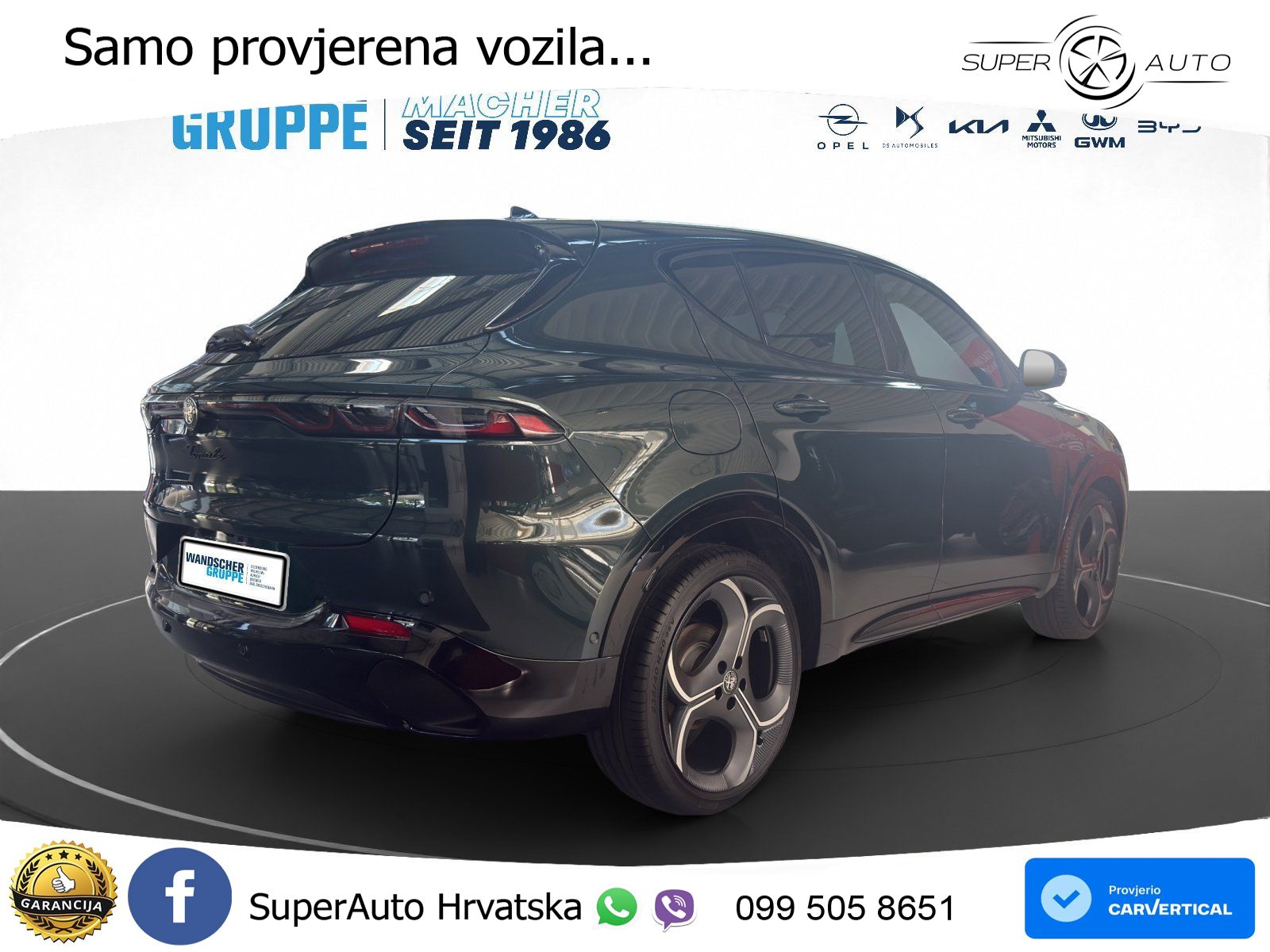 Alfa Romeo Tonale 1.5 VGT (174 KS) Hybrid TCT LED+GR SJED+ACC