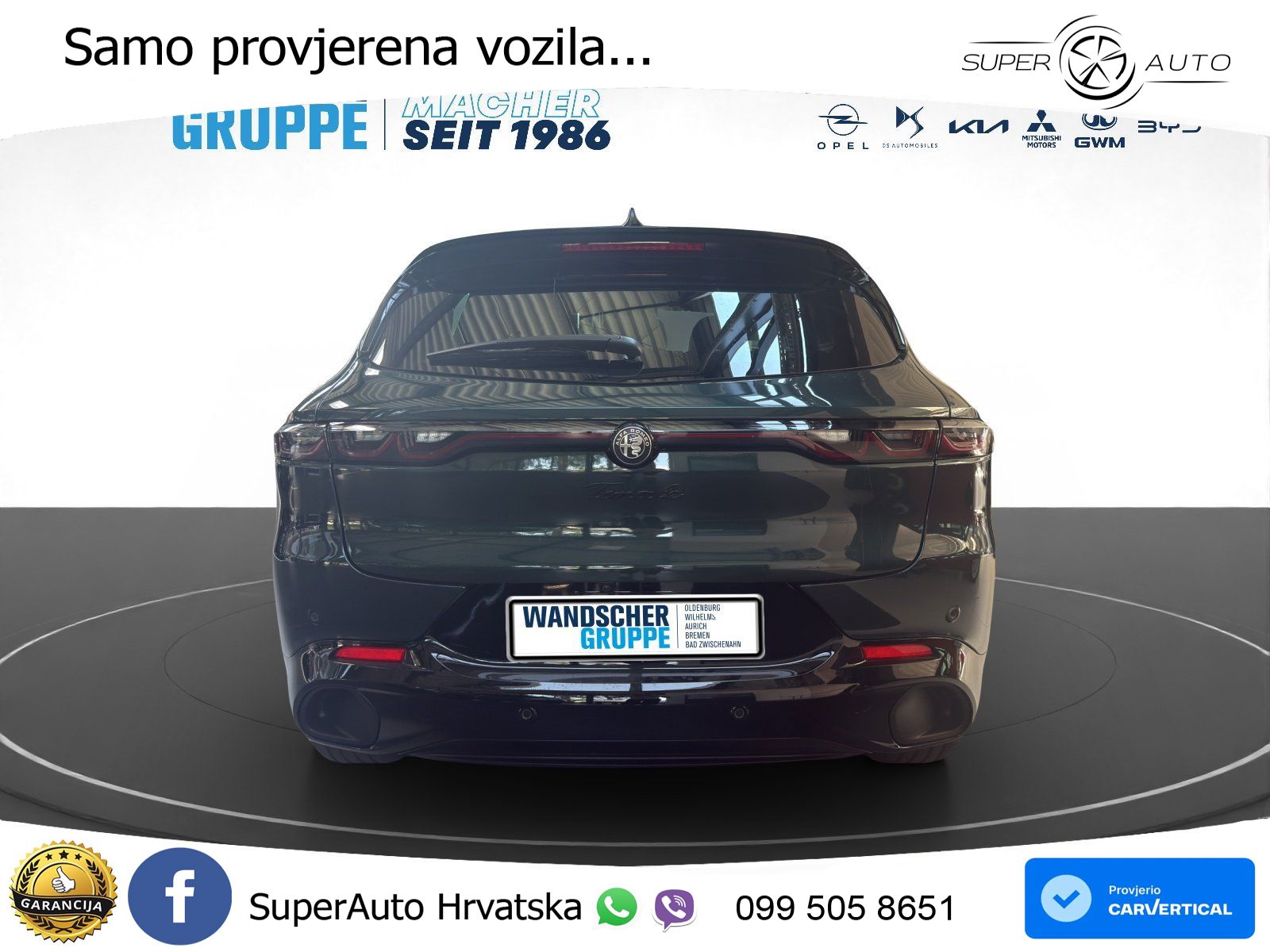Alfa Romeo Tonale 1.5 VGT (174 KS) Hybrid TCT LED+GR SJED+ACC