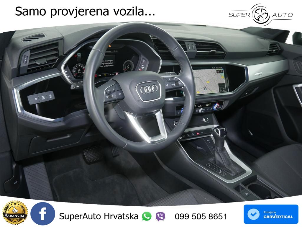 Audi Q3 Sportback 40 TFSI (190 KS) quattro S tronic S line ACC+GR SJED+360+PANO