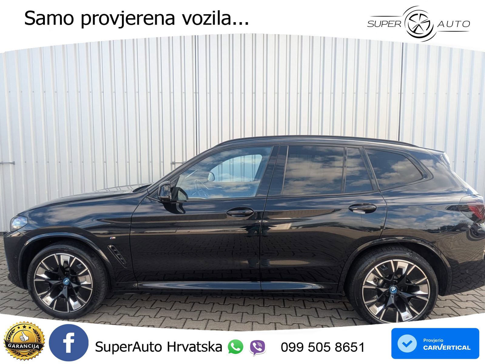 BMW iX3 80 kWh (286 KS) M Sport