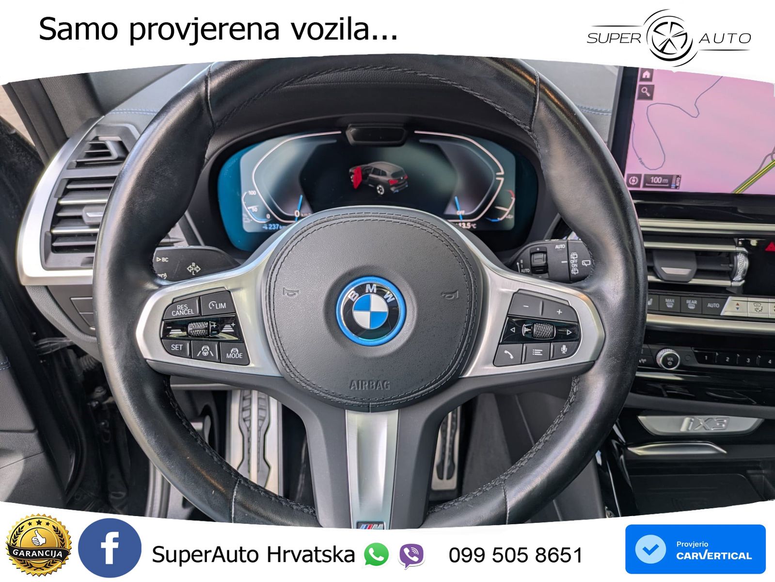 BMW iX3 80 kWh (286 KS) M Sport