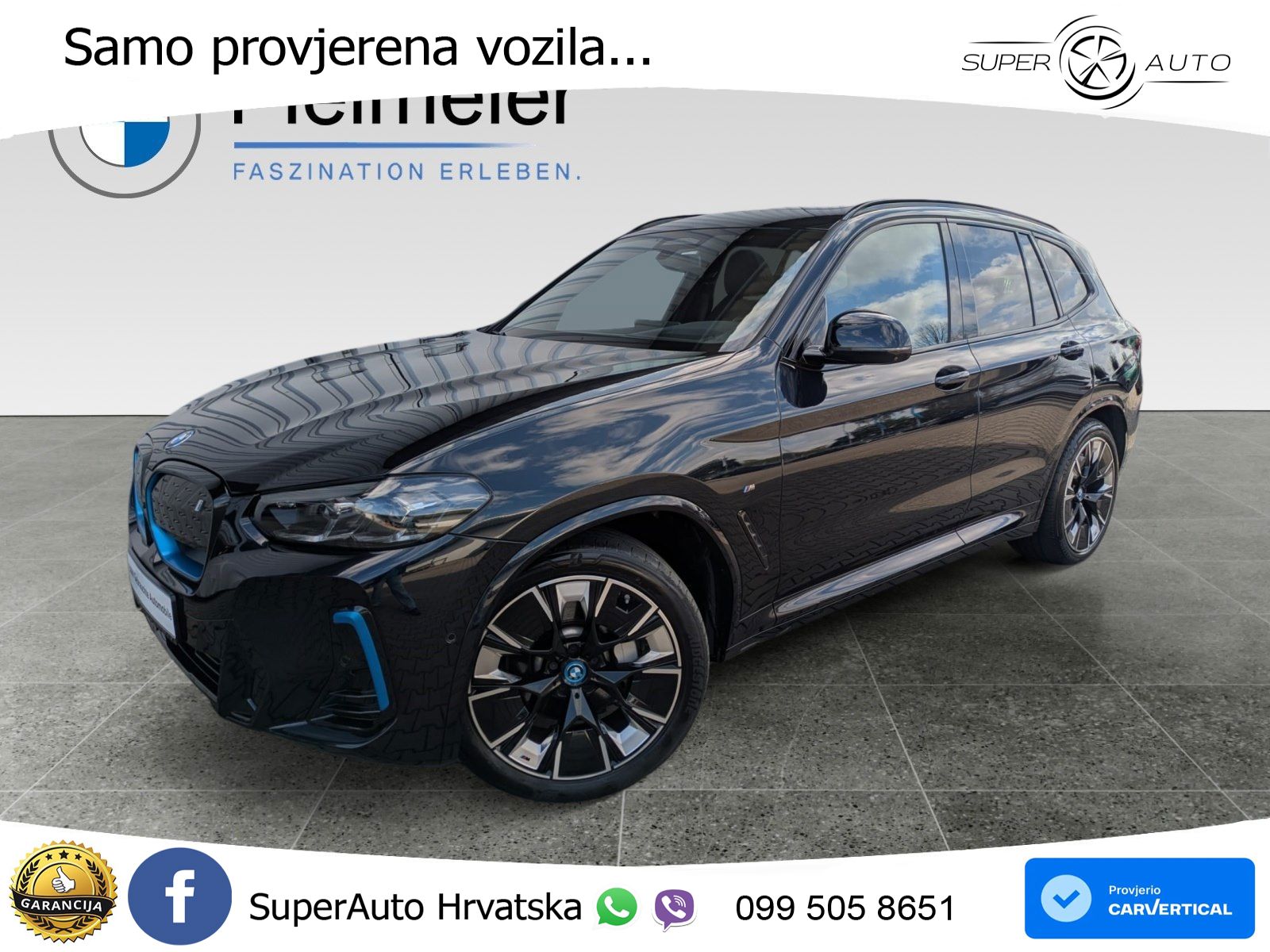 BMW iX3 80 kWh (286 KS) M Sport