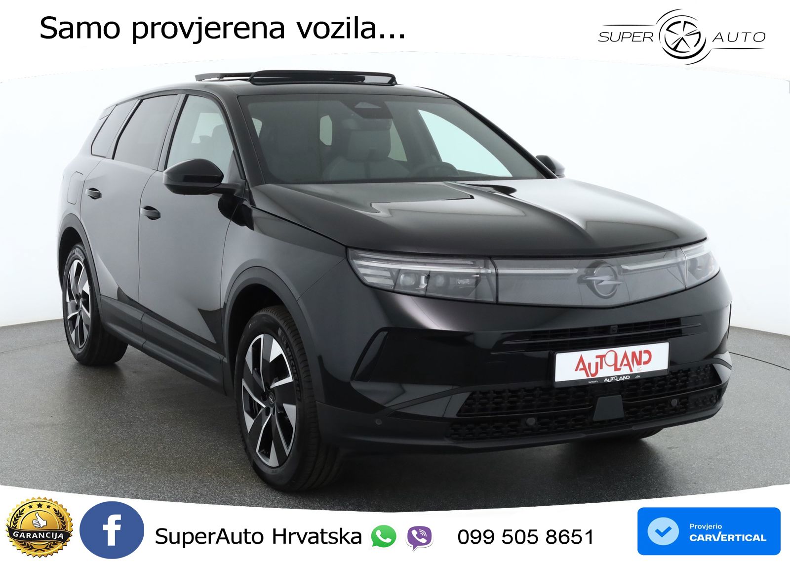 Opel Grandland 1.2 Turbo (145 KS) Hybrid eDCT Ultimate ACC+HEAD+GR SJED+360+PANO