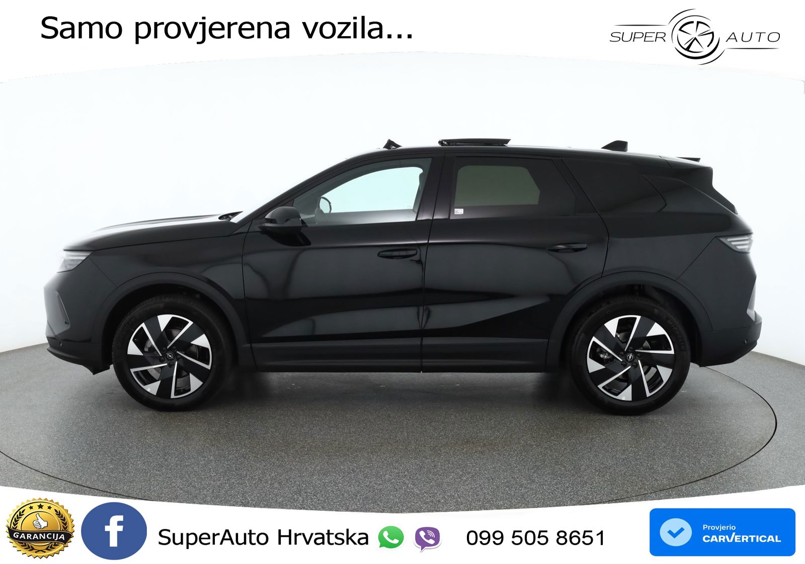 Opel Grandland 1.2 Turbo (145 KS) Hybrid eDCT Ultimate ACC+HEAD+GR SJED+360+PANO