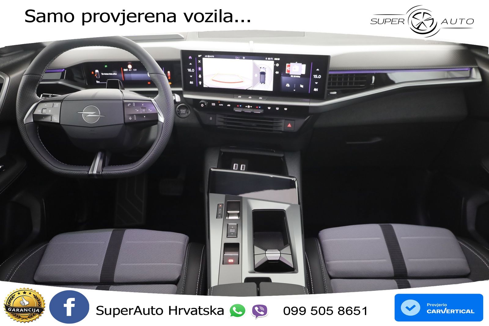 Opel Grandland 1.2 Turbo (145 KS) Hybrid eDCT Ultimate ACC+HEAD+GR SJED+360+PANO