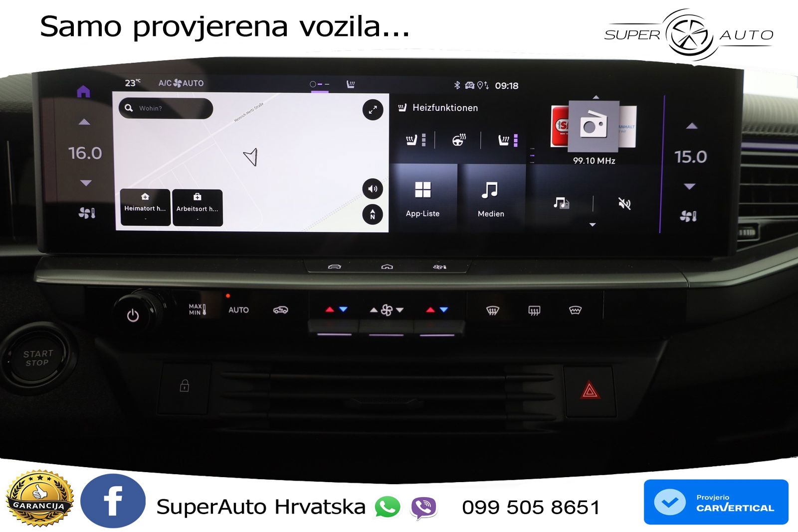 Opel Grandland 1.2 Turbo (145 KS) Hybrid eDCT Ultimate ACC+HEAD+GR SJED+360+PANO