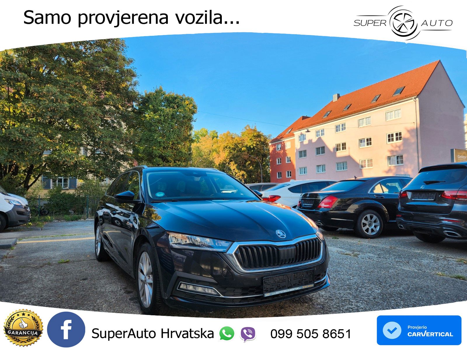 Škoda Octavia Combi 2.0 TDI (150 KS) DSG LED+GR SJED+ACC