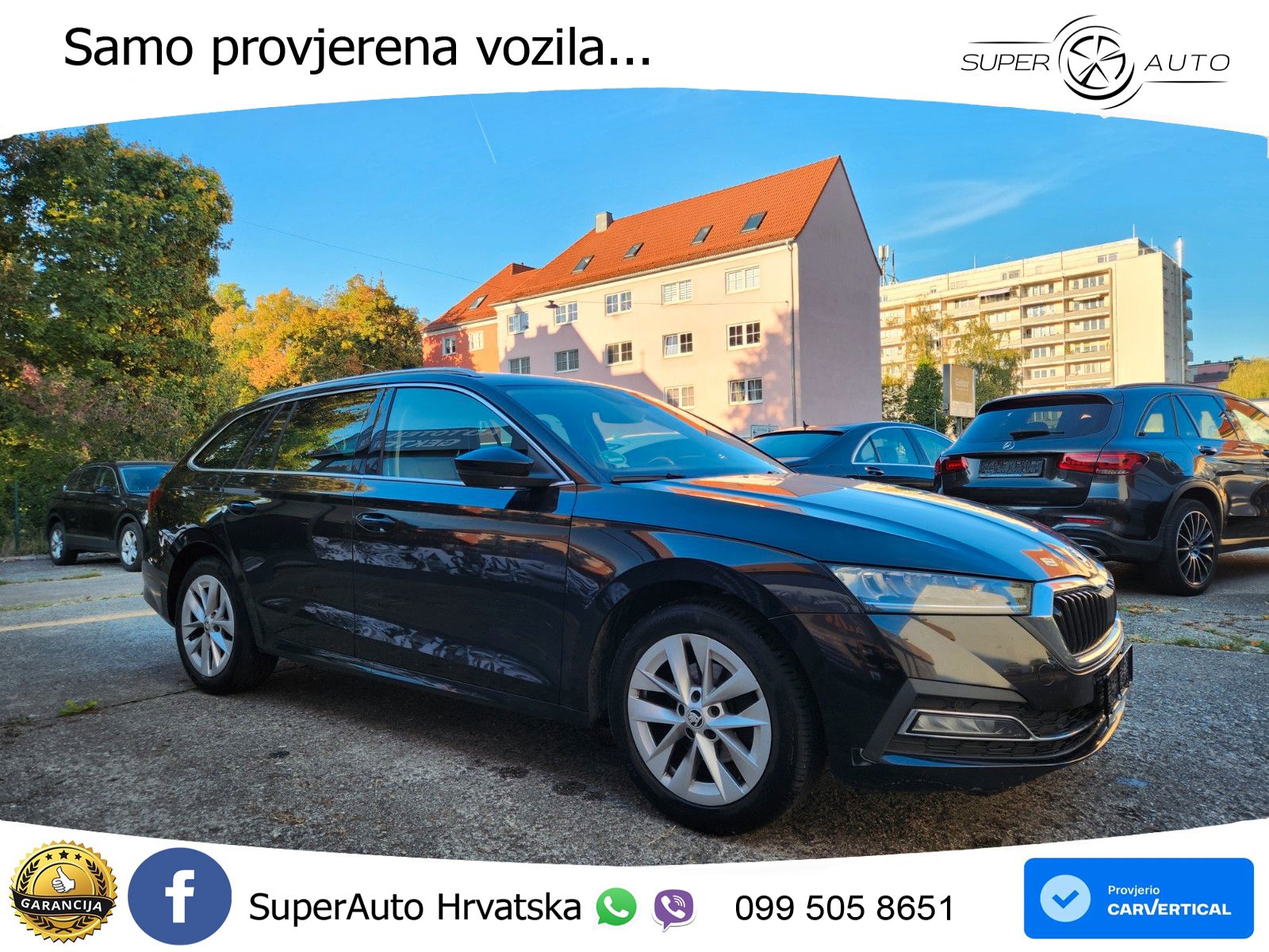 Škoda Octavia Combi 2.0 TDI (150 KS) DSG LED+GR SJED+ACC