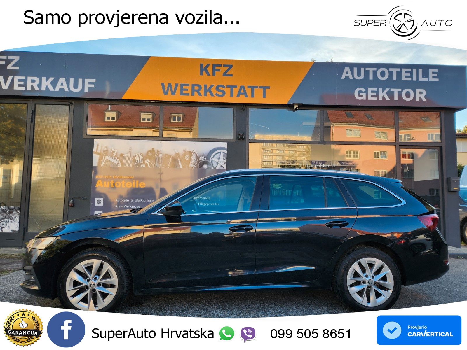 Škoda Octavia Combi 2.0 TDI (150 KS) DSG LED+GR SJED+ACC