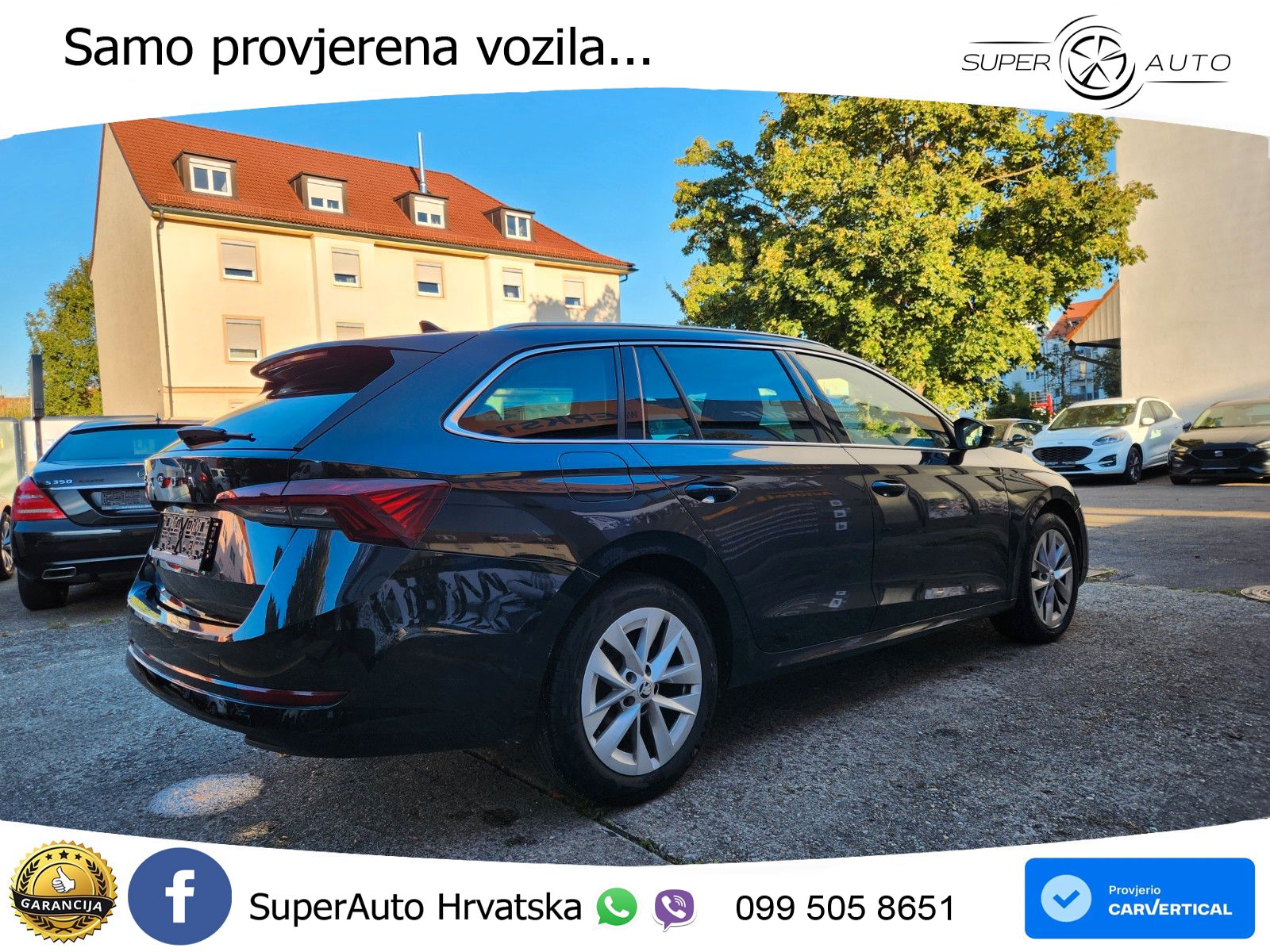 Škoda Octavia Combi 2.0 TDI (150 KS) DSG LED+GR SJED+ACC
