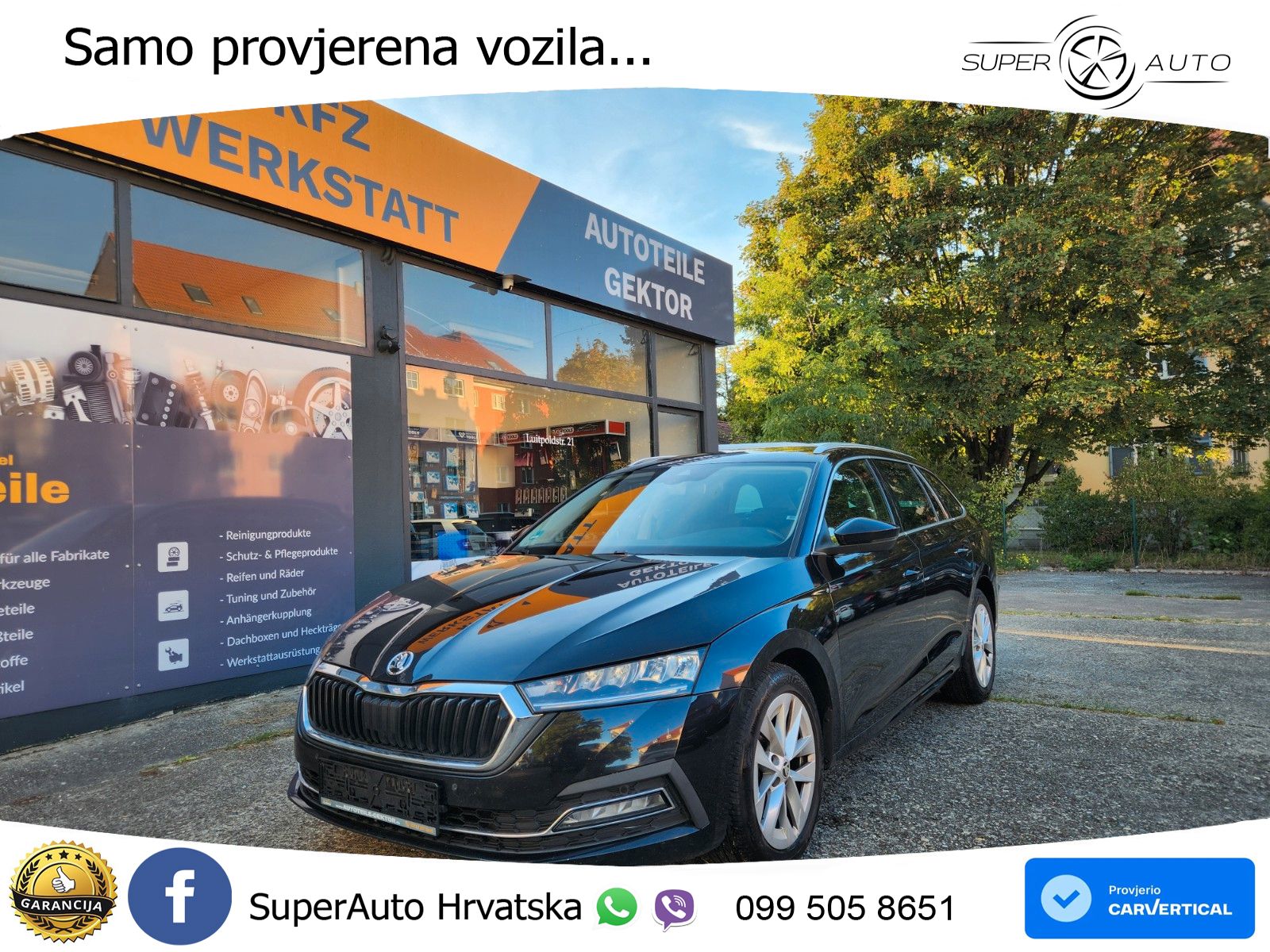 Škoda Octavia Combi 2.0 TDI (150 KS) DSG LED+GR SJED+ACC