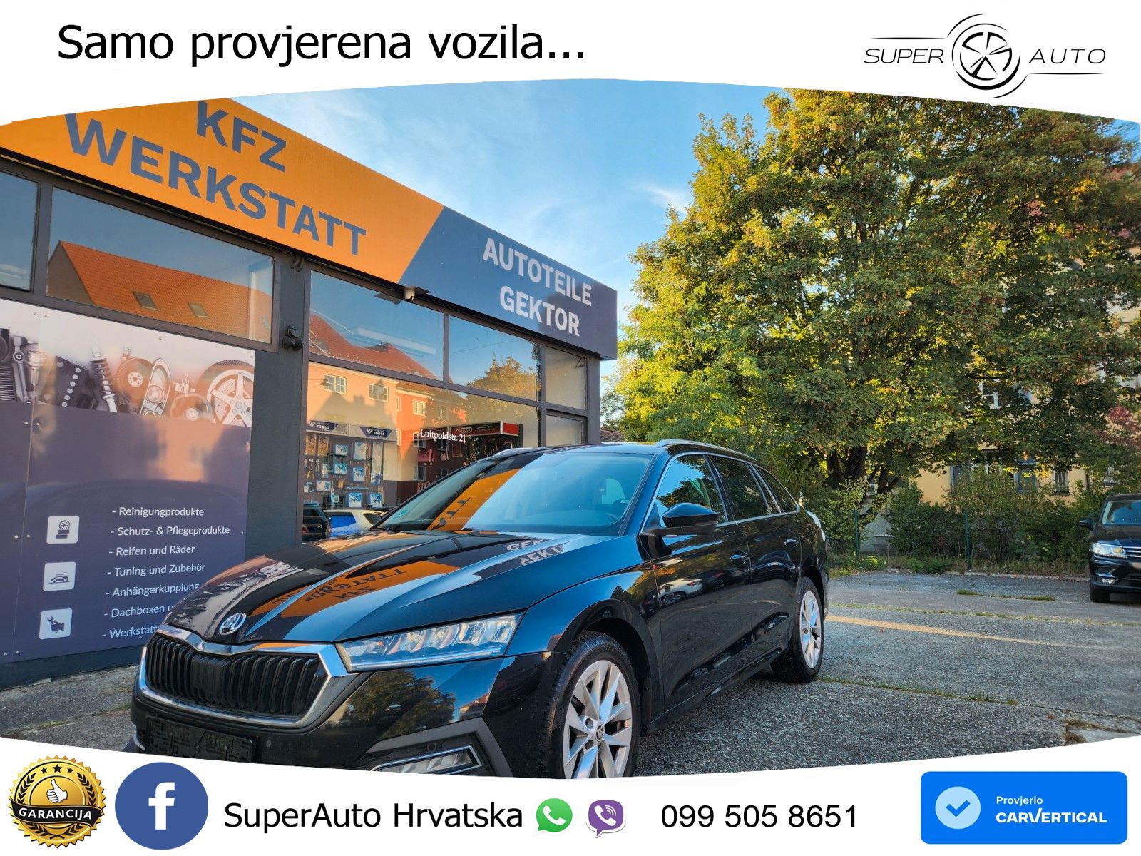 Škoda Octavia Combi 2.0 TDI (150 KS) DSG LED+GR SJED+ACC