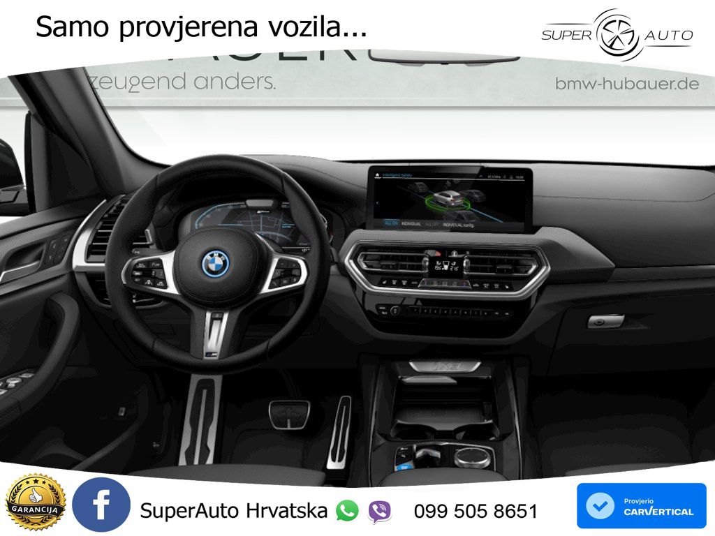 BMW iX3 80 kWh (286 KS) M Sport LED+GR SJED+ACC