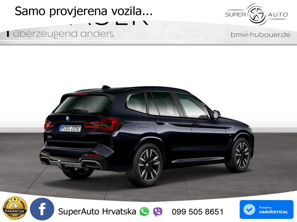 BMW iX3 80 kWh (286 KS) M Sport LED+GR SJED+ACC