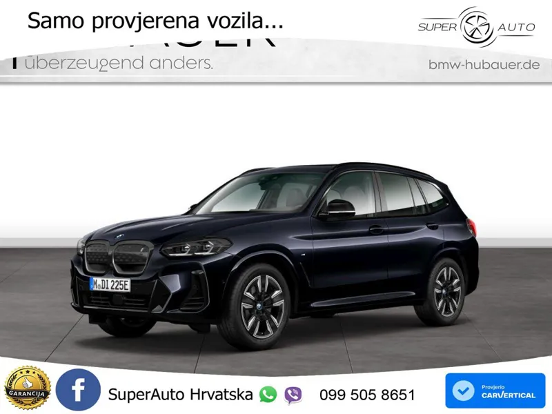 BMW iX3 80 kWh (286 KS) M Sport LED+GR SJED+ACC