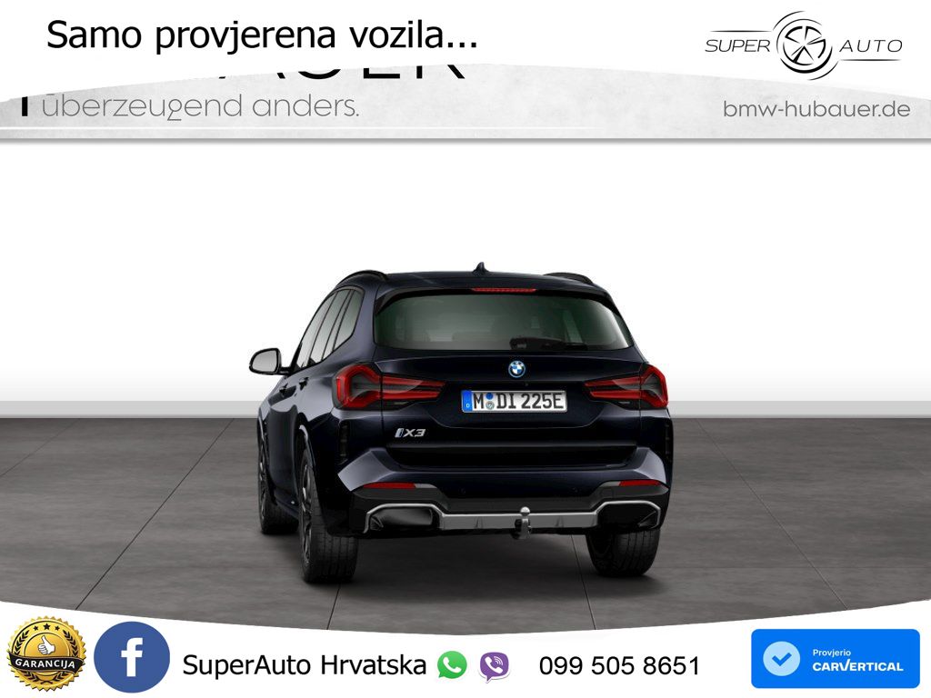 BMW iX3 80 kWh (286 KS) M Sport LED+GR SJED+ACC
