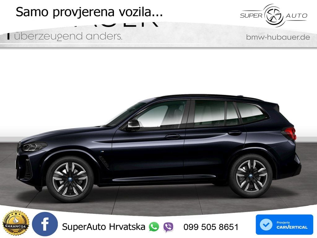 BMW iX3 80 kWh (286 KS) M Sport LED+GR SJED+ACC