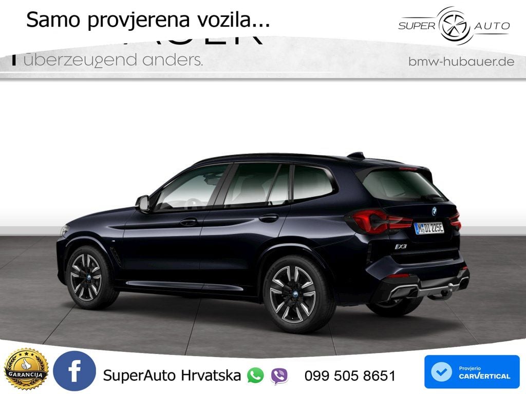 BMW iX3 80 kWh (286 KS) M Sport LED+GR SJED+ACC