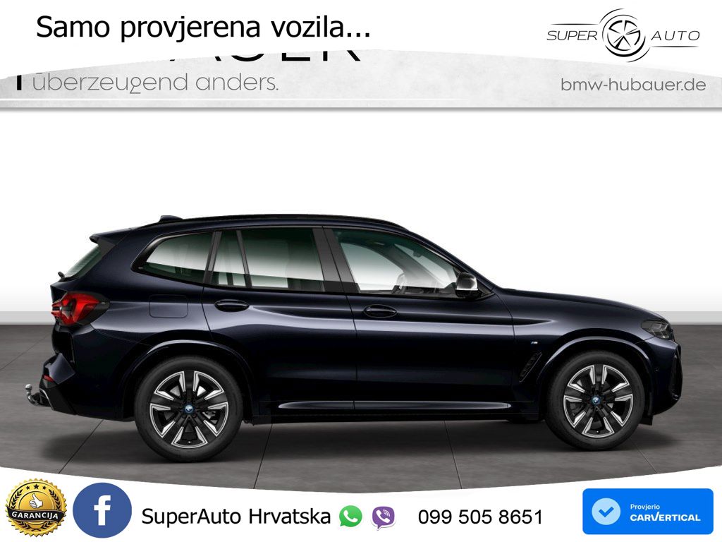 BMW iX3 80 kWh (286 KS) M Sport LED+GR SJED+ACC