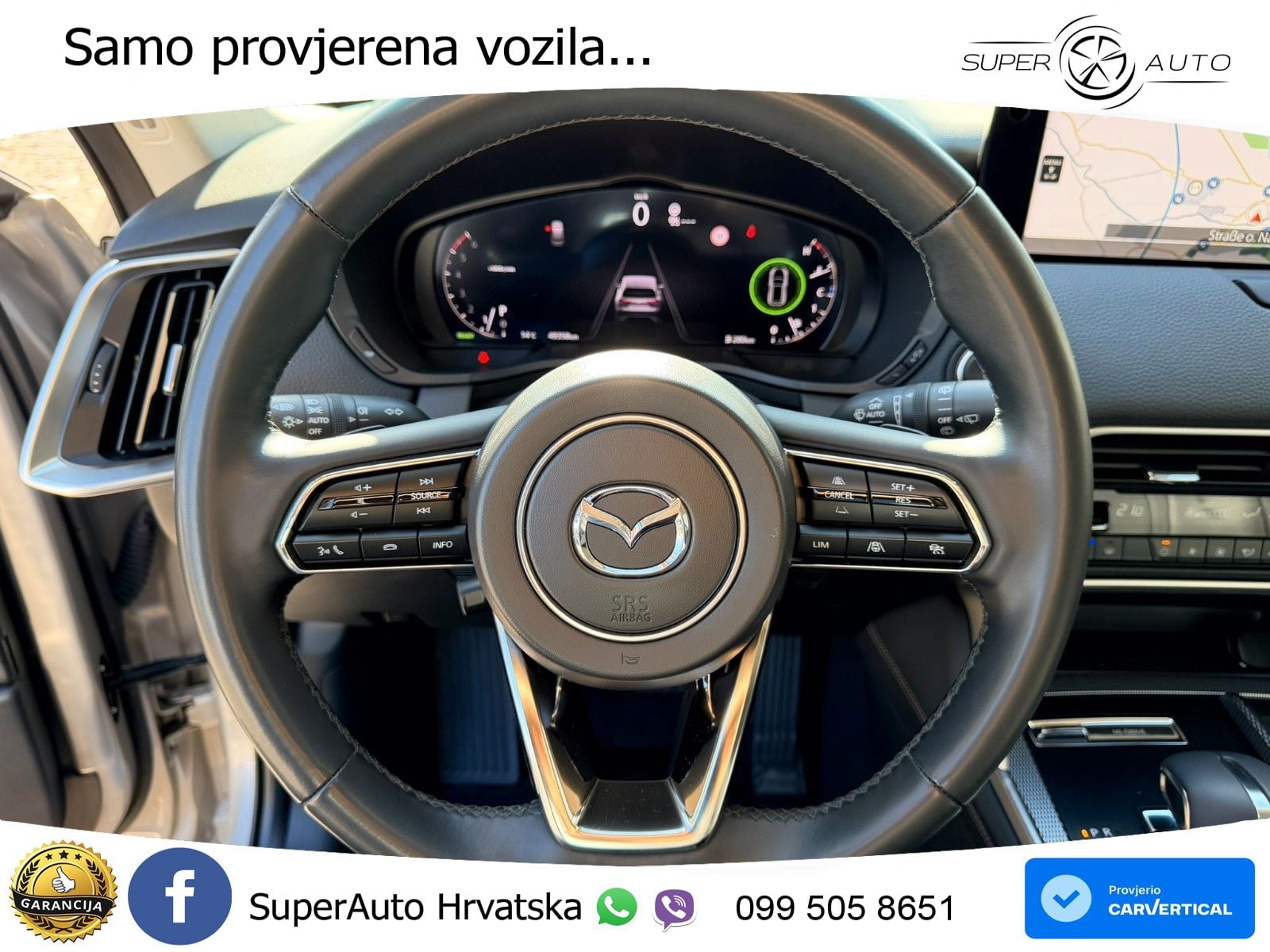 Mazda CX-60 3.3 e-Skyactiv D (200 KS) Automatic LED+GR SJED+ACC