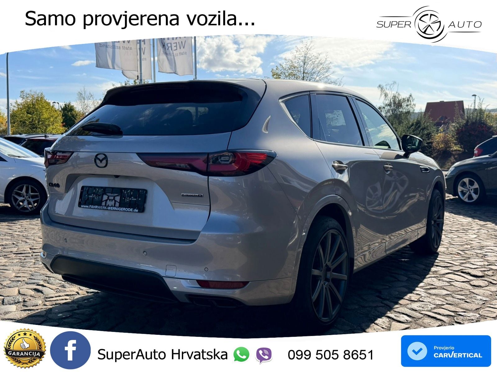 Mazda CX-60 3.3 e-Skyactiv D (200 KS) Automatic LED+GR SJED+ACC