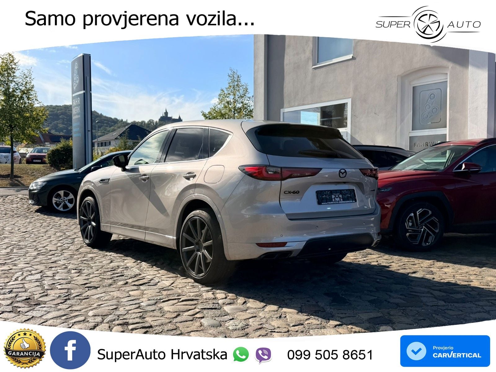 Mazda CX-60 3.3 e-Skyactiv D (200 KS) Automatic LED+GR SJED+ACC