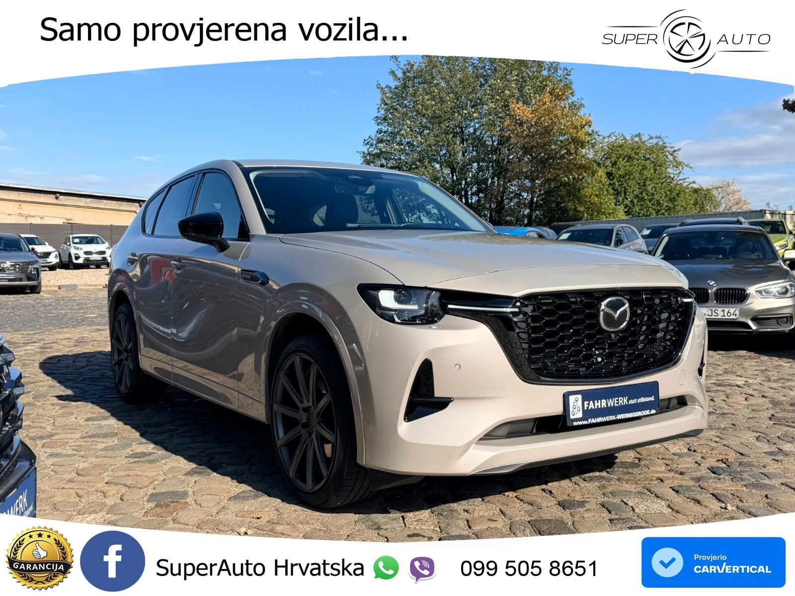 Mazda CX-60 3.3 e-Skyactiv D (200 KS) Automatic LED+GR SJED+ACC