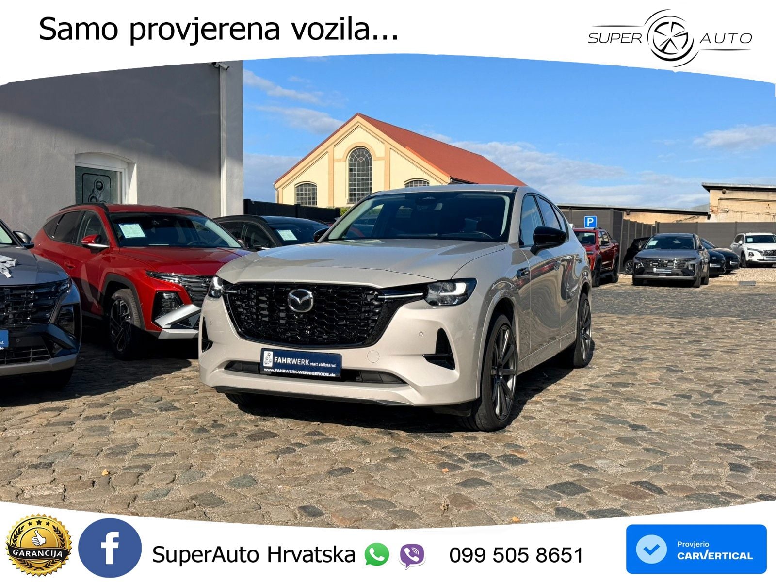 Mazda CX-60 3.3 e-Skyactiv D (200 KS) Automatic LED+GR SJED+ACC
