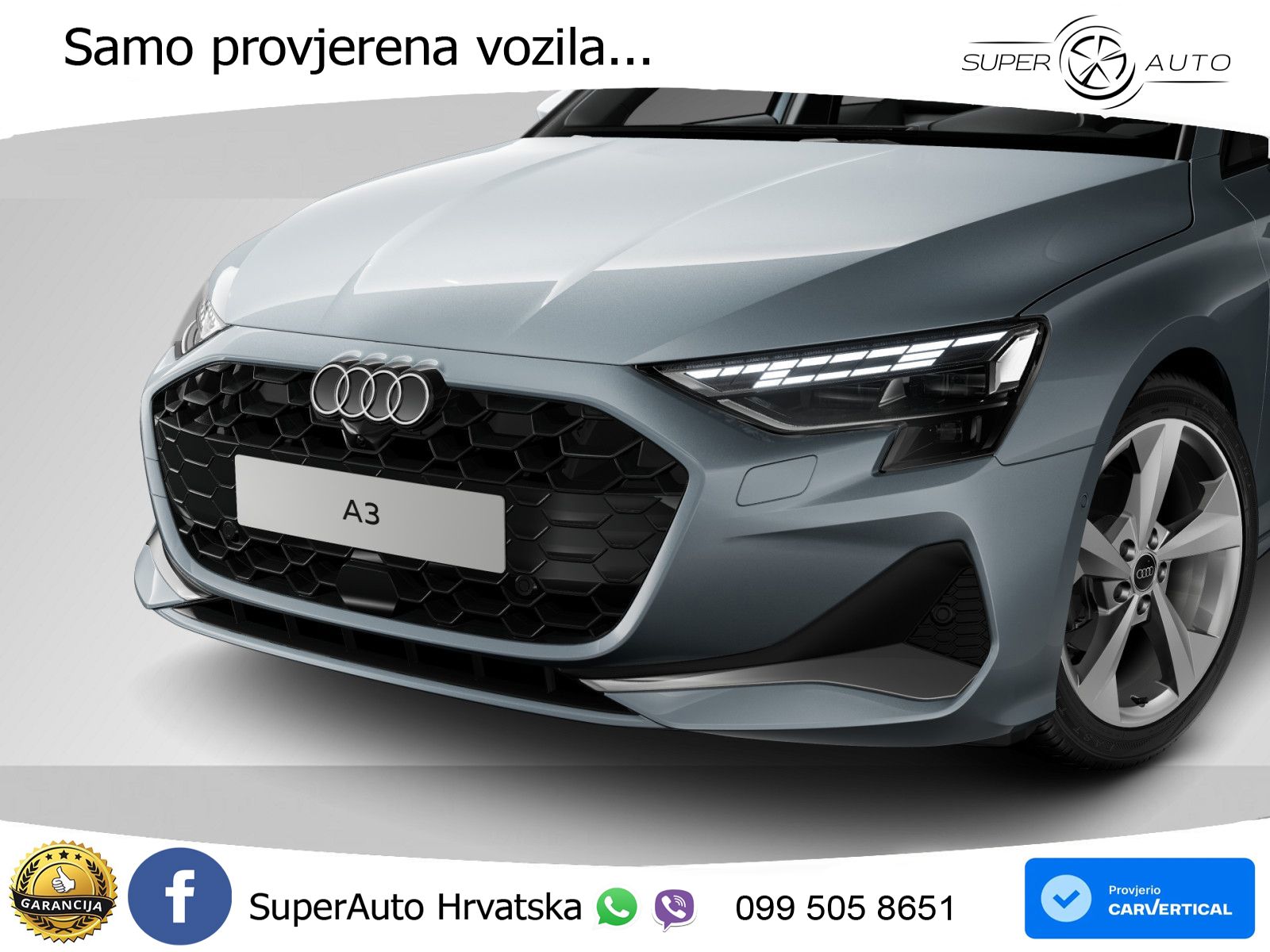 Audi A3 30 TDI (116 KS) advanced LED+GR SJED+ACC